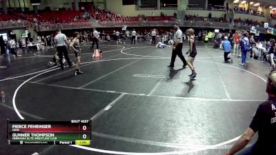 80 lbs Cons. Semi - Pierce Fehringer, NGSE vs Gunner Thompson, Nebraska Elite Wrestling Club