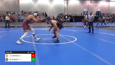 184 lbs Prelims - Zahid Valencia, Arizona State vs Dominic Kincaid, Fresno State