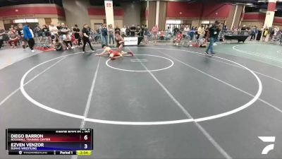 152 lbs Cons. Round 4 - Diego Barron, Rockwall Training Center vs Ezven Venzor, Dumas Wrestling