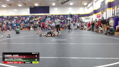 95 lbs Round 1 - Grayson Stuchell, Northeast Georgia Mat Monstars vs Gabriel Jager, Summerville Takedown Club