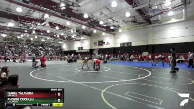 155 lbs Cons. Round 3 - Phoebe Cucullu, La Canada vs Isabel Talavera, Oak Hills