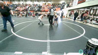 105 lbs Consi Of 8 #2 - David Collom, Pryor Tigers vs Kole Knoke, Sallisaw Takedown Club