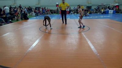 M-65 lbs Quarterfinal - Lucas Reed, PA vs Dekota Towler, NA