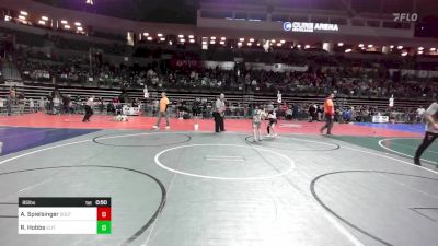 85 lbs Quarterfinal - Aiden Spielsinger, South River vs Ryder Hobbs, Elite NJ