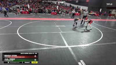 84 lbs Quarterfinal - Zael Perez, X-Factor Elite vs Bradly Stein, Pewaukee Youth Wrestling Club