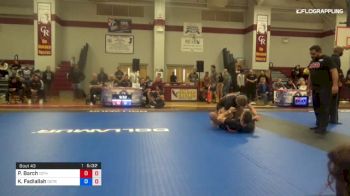 Pj Barch vs Khalil Fadlallah 1st ADCC North American Trials