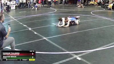 85 lbs Champ. Round 1 - Bastian Brack, Agoge vs Gunnar Tullberg, West Point Wrestling Club