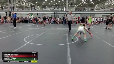 64 lbs Round 3 (4 Team) - Brody Codd, Headhunters vs Logan Bittner, Seagull WC