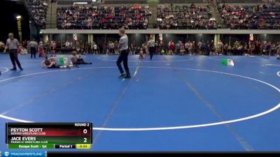 90 lbs Round 2 - Jace Evers, Pinnacle Wrestling Club vs Peyton Scott, Denver Wrestling Club