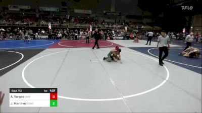 78 lbs Semifinal - Alfredo Vargas, Unaffiliated vs Jeremiah Martinez, Pomona Elite WC