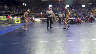 96 lbs Consy 5 - Aracelli Clem, Canon-McMillan vs Riley Karwowski, Valley View