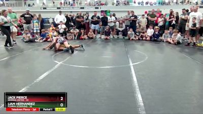 130 lbs Semis & 1st Wrestleback (8 Team) - Liam Hernandez, Florida Scorpions vs Jack Pierce, Georgia United