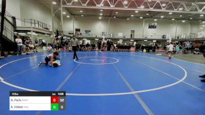 72 lbs Rr Rnd 2 - Andersen Park, Rampage vs Avery Haber, Kraken White