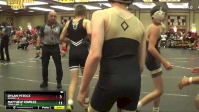 100 lbs Finals (8 Team) - Dylan Bateman, Team Alien vs Steven Malfitano, Olympic