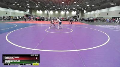 150C Cons. Round 2 - Evan MacCuish, Platte County vs Colton Fowler, Seckman