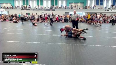 150 lbs Round 2 (4 Team) - Sean Blouin, Bronco Elite WC vs Bryson Thompson, Finger Lakes Elite