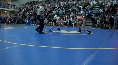 126 lbs round1 Ryan Diehl Trinity vs. Steven Zipf Westmont Hilltop