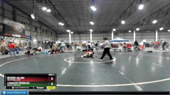 100 lbs Cons. Semi - Ryker Allen, Team Real Life vs Carson Peebles, South Fremont