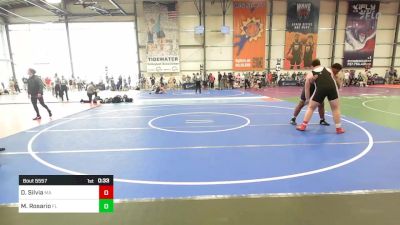 285 lbs Consi Of 8 #2 - Dominic Silvia, MA vs Marcelo Rosario, FL