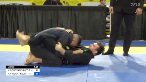 KHALIL DONOVAN SAYED STEVENS vs ANTONIO VINCENT FALOTICO 2024 Pan Jiu Jitsu IBJJF Championship