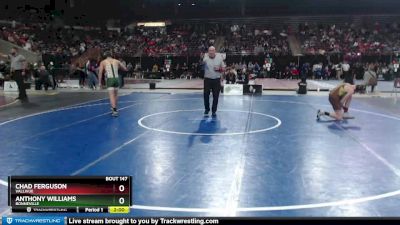 132 lbs Champ. Round 1 - Chad Ferguson, Vallivue vs Anthony Williams, Bonneville