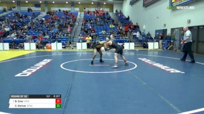 125 lbs Round of 32 - Brandon Cray, University Of Maryland vs Christian Ramos, SF State