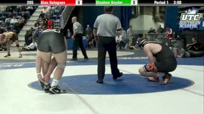 285 Champ.-Round-3, Stephen Snyder, Army vs Alan Gelogaev, Oklahoma State