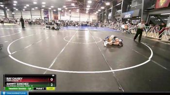 88 lbs Rd# 9- 2:15pm Saturday Final Pool - Sammy Sanchez, California National Team vs Ray Causey, Terps Xtreme