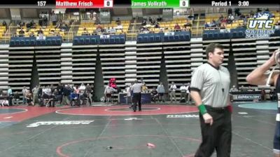 157 Quarterfinal, James Vollrath, Penn State vs Matthew Frisch, The Citadel