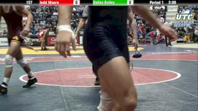 157 Quarterfinal, Dallas Bailey, Oklahoma State vs Jedd Moore, Virginia