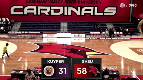 Replay: Kuyper vs Saginaw Valley - 2023 Kuyper College vs Saginaw Valley | Nov 14 @ 7 PM