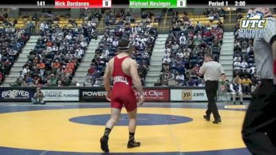 141 lbs semifinal Michael Nevinger Cornell vs. Nick Dardanes Minnesota