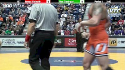 157 Semifinal, Alex Dieringer, Oklahoma State vs James Vollrath, Penn State