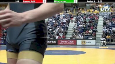 184 Semifinal, Mike Larson, Missouri vs Edward Ruth, Penn State