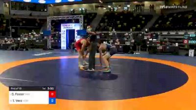 86 kg Prelims - Drew Foster, Panther Wrestling Club RTC vs Taylor Venz, Nebraska Wrestling Training Center