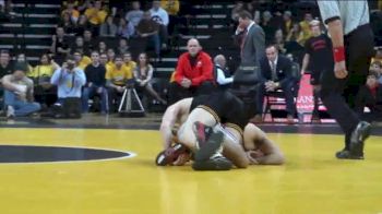 125 lbs match Matt McDonough Iowa vs. Nikko Triggas Ohio State