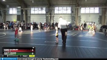 48 lbs Round 1 - Kaine Salisbury, Rampage vs Rhett Craigie, Virginia Patriots