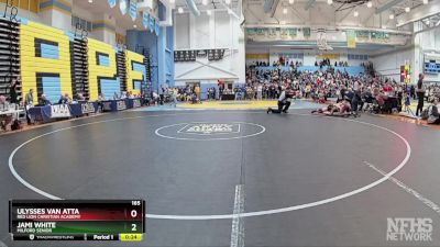 165 lbs Cons. Round 1 - Jami White, Milford Senior vs Ulysses Van Atta, Red Lion Christian Academy