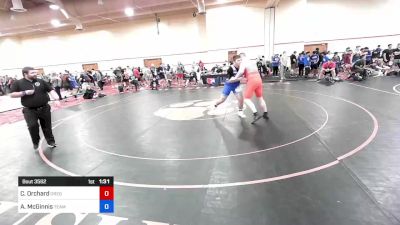 110 kg Cons 8 #2 - Cj Orchard, Oregon vs Aiden McGinnis, Team Idaho Wrestling Club