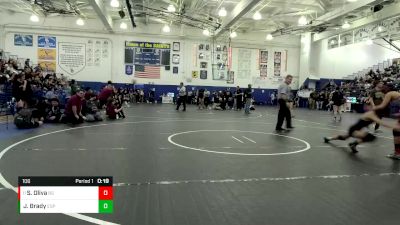 106 lbs Cons. Round 3 - Samantha Oliva, Bell Gardens vs Jaedis Brady, Esperanza