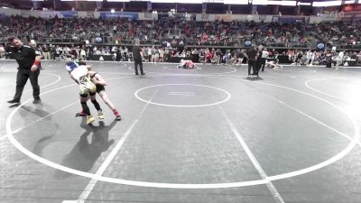 67 lbs Round Of 16 - Cooper Howell, Poteau Youth Wrestling Academy vs Antwan Vincent, Phenom