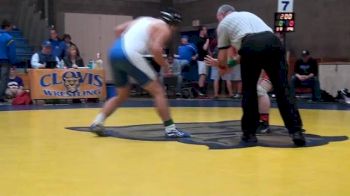 220 lbs r16 Sean Medley Wasco vs. Graham Grant Saratoga