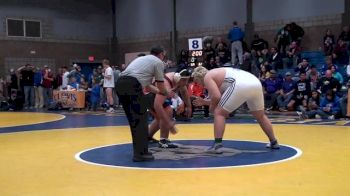 285 lbs quarter-finals Michael Johnson WS vs. Joey Alvarez Selma