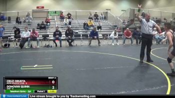 90 lbs Round 1 (4 Team) - Donovan Quinn, SAW vs Cruz Orueta, Elite Athletic Club