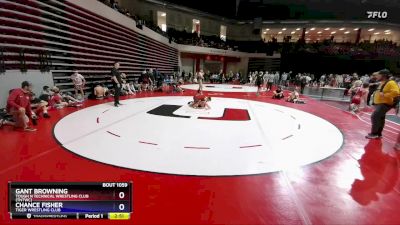 132 lbs Cons. Round 4 - Chance Fisher, Tiger Wrestling Club vs Gant Browning, Tough N Technical Wrestling Club (TNTWC)