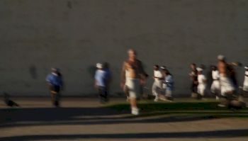 San Quentin 1000 Mile Club runs warm up laps