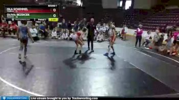 G-97 lbs Round 1 (4 Team) - Isla Schemmel, Team IA vs Olivia Bezdicek, Team ID