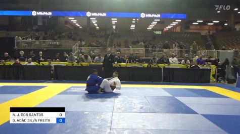 NATHAN J. DOS SANTOS vs GIALYSSON ADÃO SILVA FREITAS 2024 Pan Jiu Jitsu IBJJF Championship