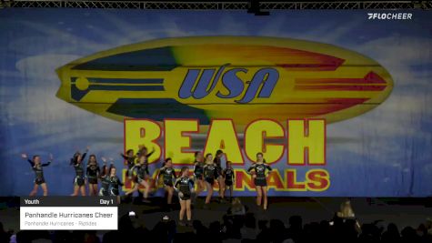 Panhandle Hurricanes Cheer - Panhandle Hurricanes - Riptides [2022 Youth Day 1] 2022 WSA Beach Nationals