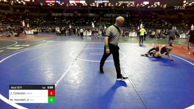 112 lbs Consi Of 8 #1 - Jaxon Coleman, Manalapan vs Mike Hamdeh Jr, Hillsborough